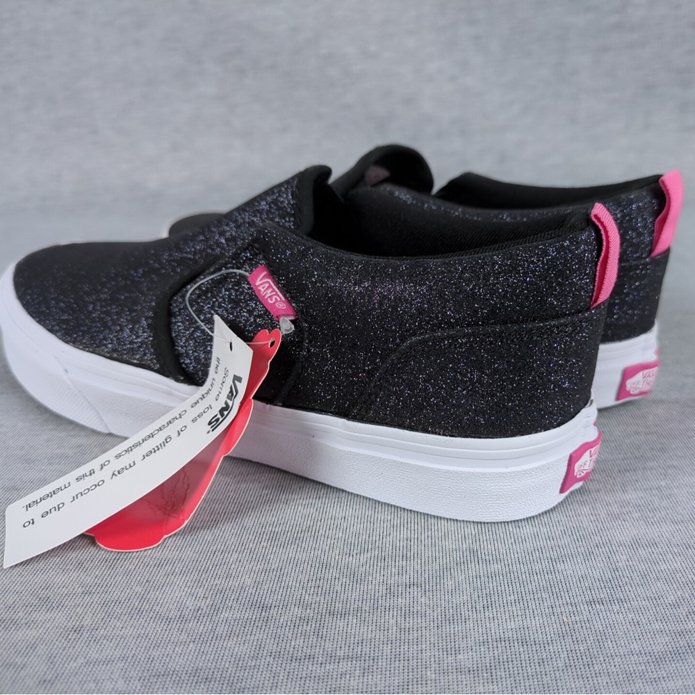 2x 👯‍♀️Host Pick⚡️Vans Asher Glitter Slip-on Shoes - Picture 7 of 16